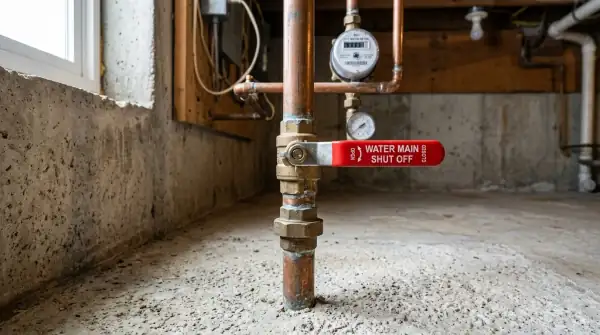 Emergency Plumbing Scenarios: When to Shut Off Your Main Water Valve